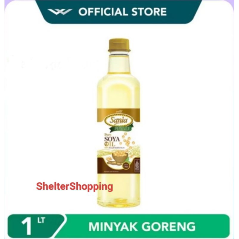 

SANIA Royale Minyak Goreng Kedelai Pure Soya Oil 1 Liter / Botol