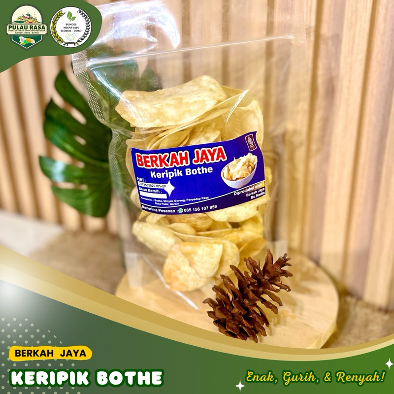 

KERIPIK BOTHE (BERKAH JAYA) | KEMASAN 250gr