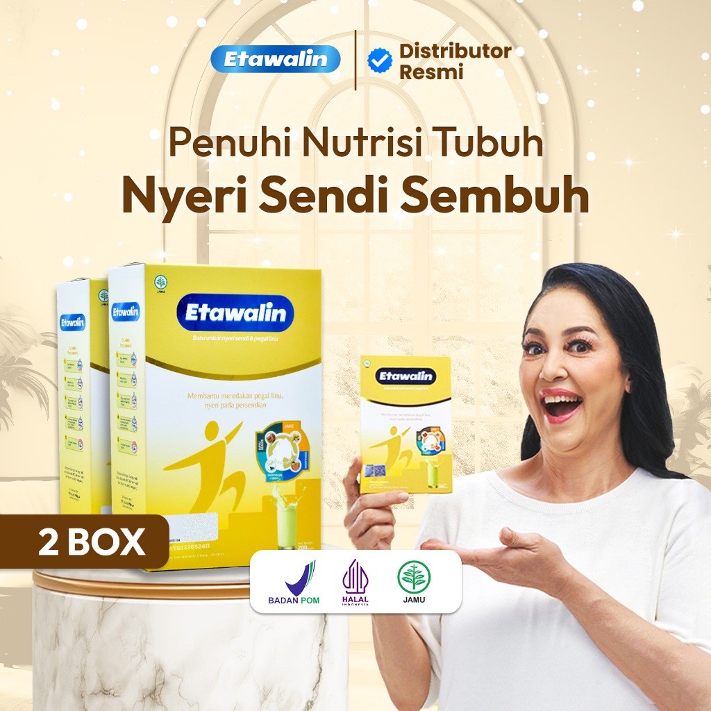 

Etawalin 2 Box Susu Kambing Etawa Herbal Atasi Nyeri Tulang Sendi Asam Urat Rematik Asli Original