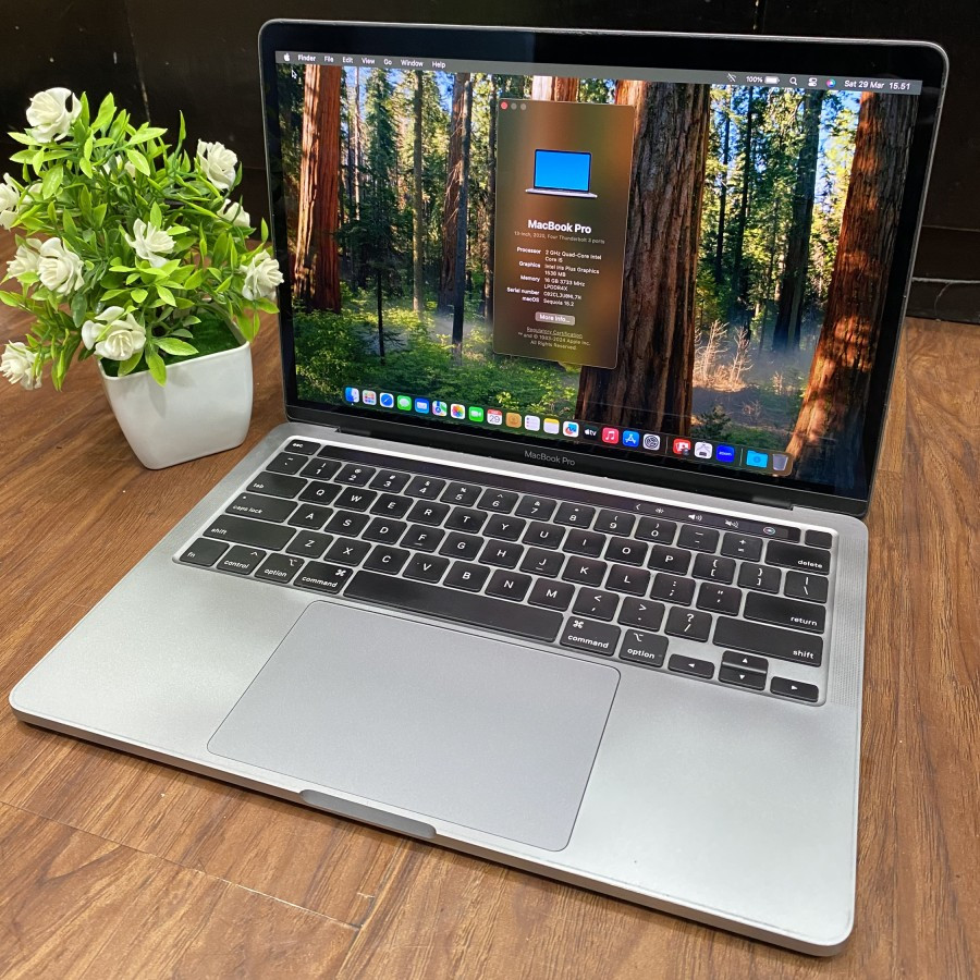 Apple Macbook Pro 13-inch Touch Bar Ci5 | Ram 16GB | SSD 512GB 2020
