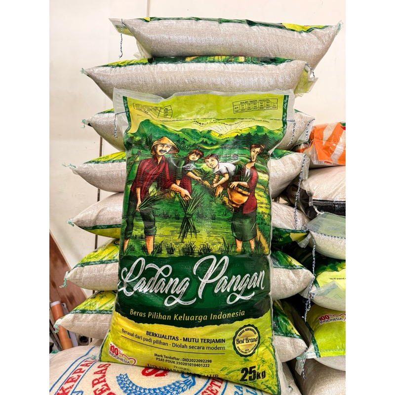 BERAS PREMIUM LADANG PANGAN 25 KG