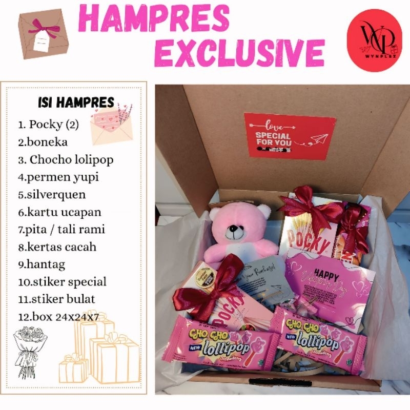 

Hampres Snack Box / Hampres Eklusif / Hampres Valentine Day / Hampres Graduation