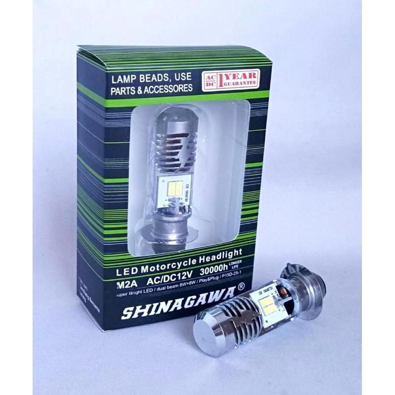 LAMPU LED SHINAGAWA 8LED PETIR H6 AC DC kualitas A