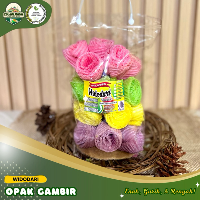 

OPAK GAMBIR (WIDODARI) | KEMASAN 250gr - 1kg