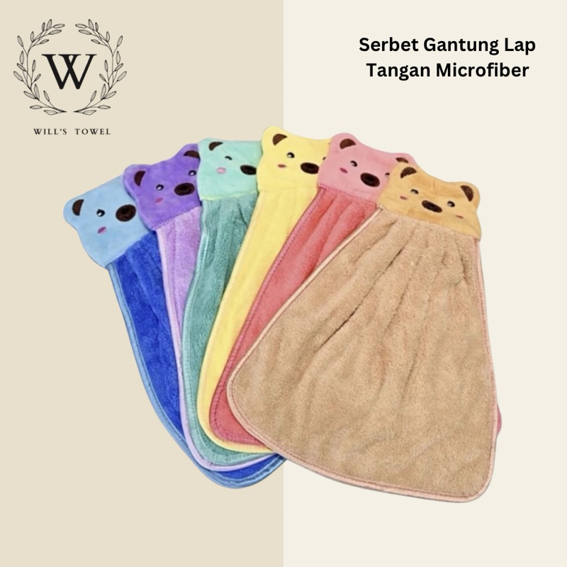 Serbet Gantung Lap Tangan Microfiber