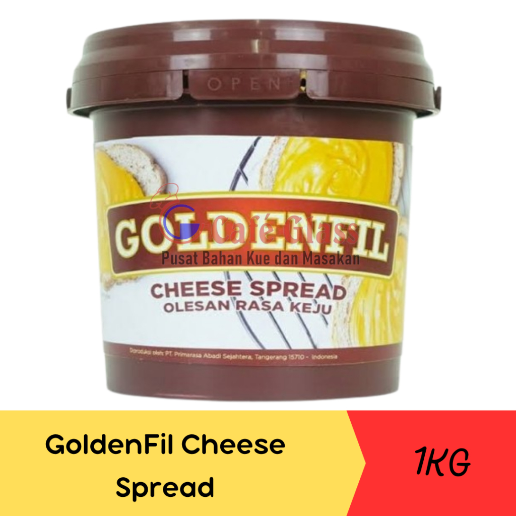 

GoldenFil Cheese Spread-Olesan Rasa Keju-1Kg