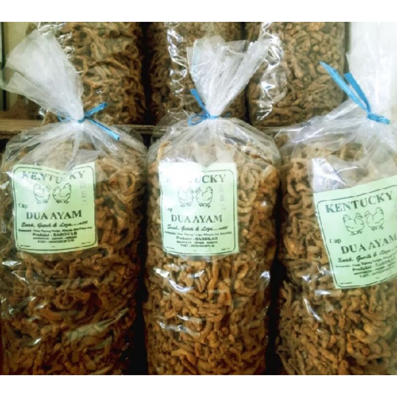 

kripik usus ayam enak gurih PREMIUM 250gram