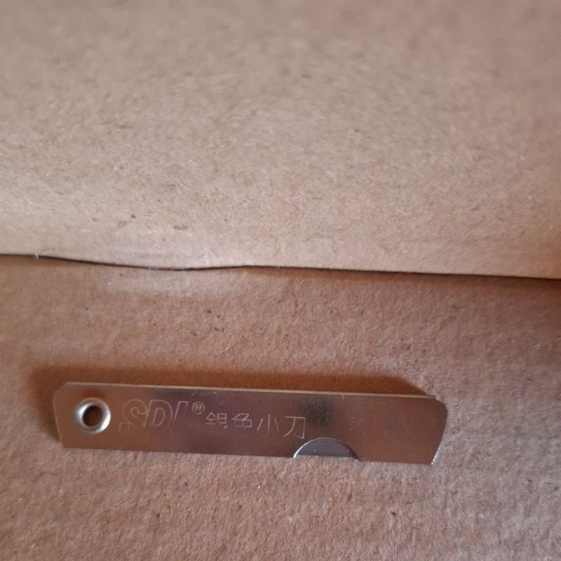 

(per pak) silet seng SDI no . 103 (1 pak = 12pcs)