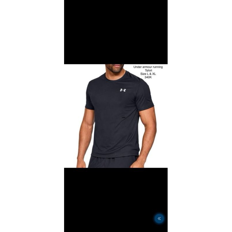 Baju kaos running Under Armour Original