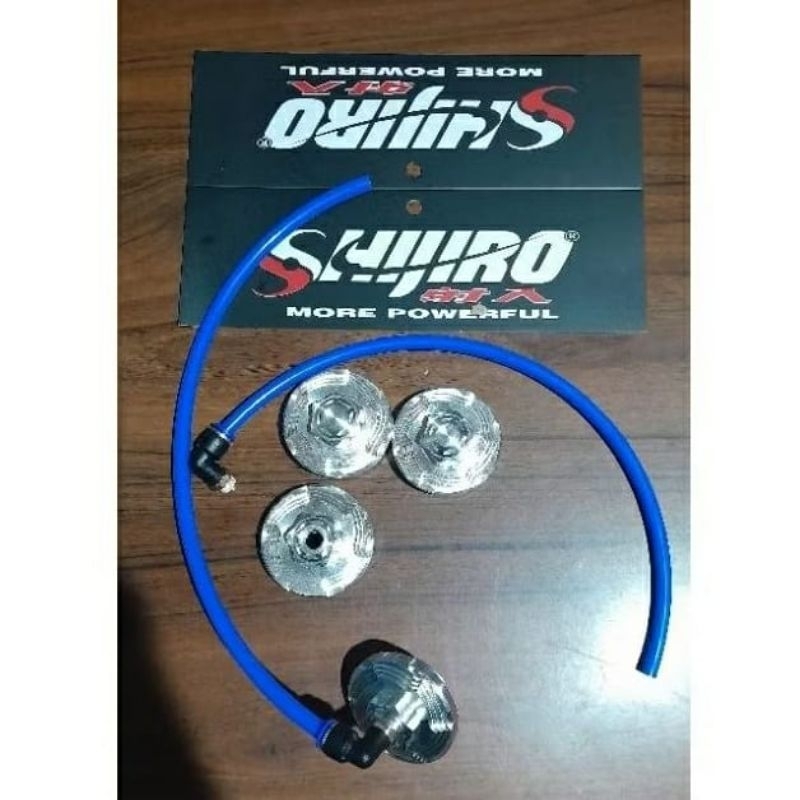 TUTUP KLEP ATAS BAWAH+SELANG MIO KARBU JUPITER Z SPARK Z SHIJIRO RACING