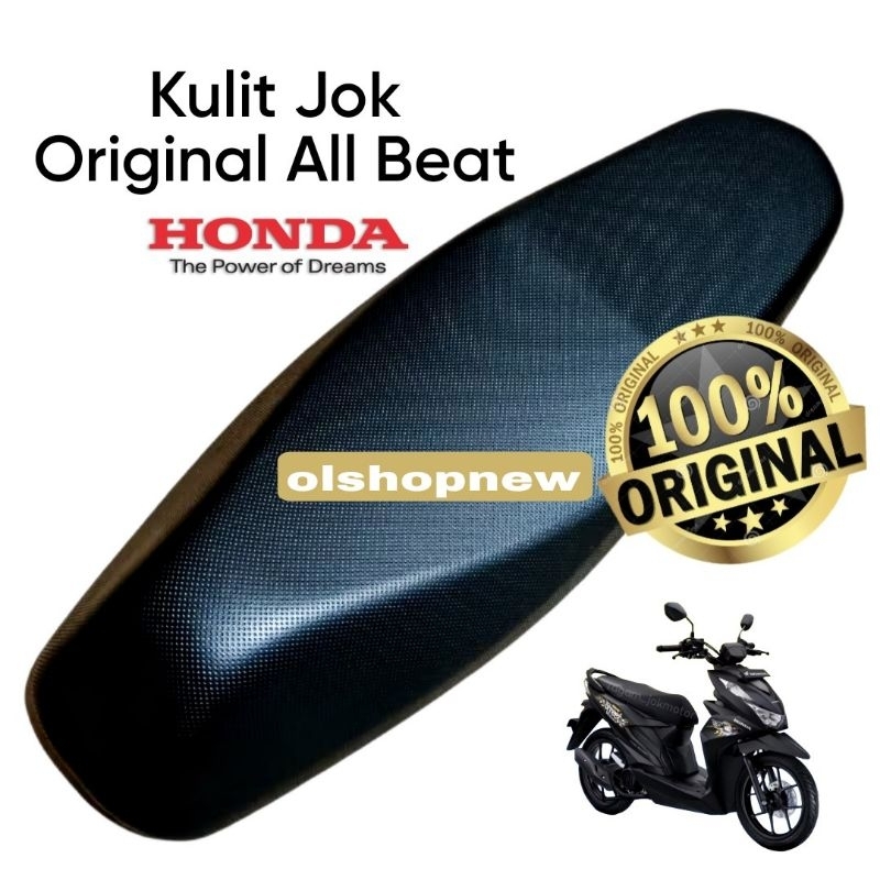 Kain Kulit Jok Motor Original Honda Beat New Deluxe Street Karbu Fi Dijamin Asli Ori