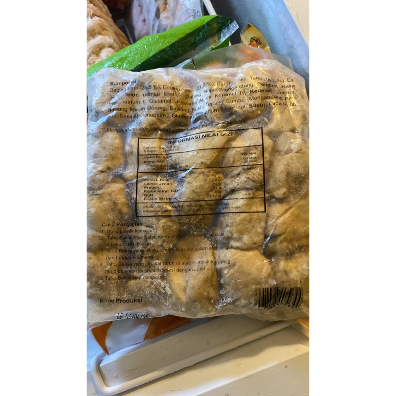 

TAHU BAKSOJUMBO ECHO ISI 18 BIJI