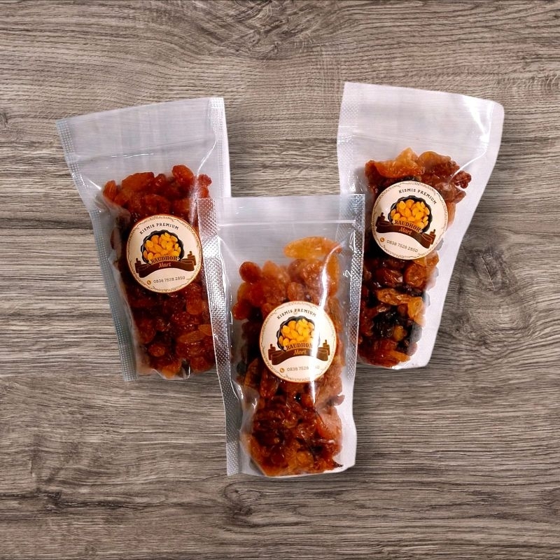 

KISMIS GOLDEN RAISIN ASAM MANIS 100gr / Oleh - Oleh Haji dan umroh