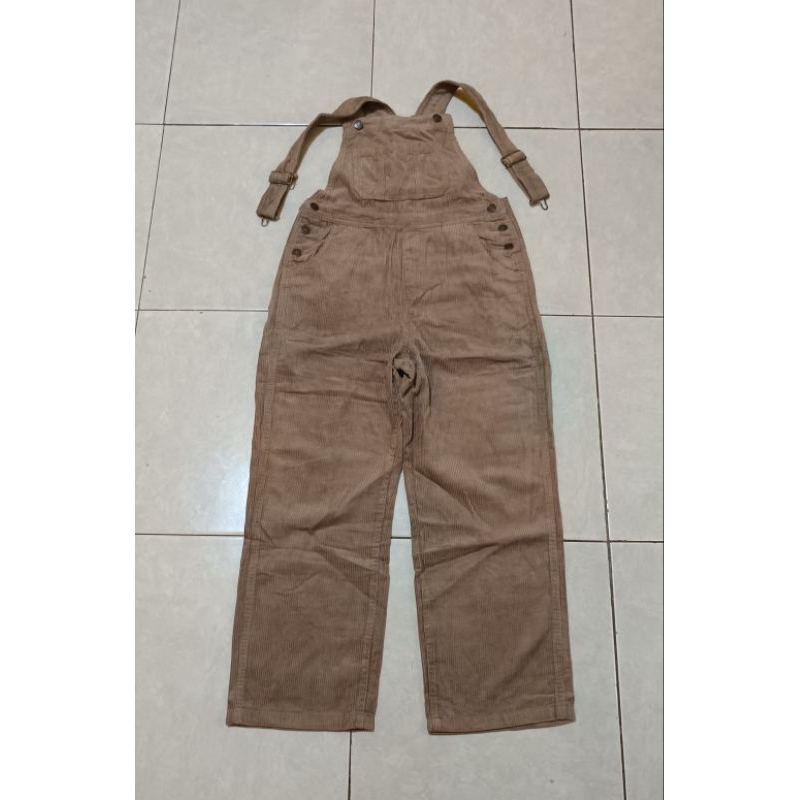 Overall Pants Corduroy Colza