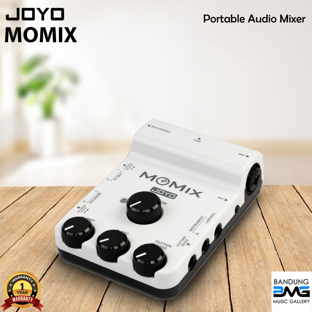 JOYO MOMIX Pocket Audio Mixer / Audio Interface Mixer Portable
