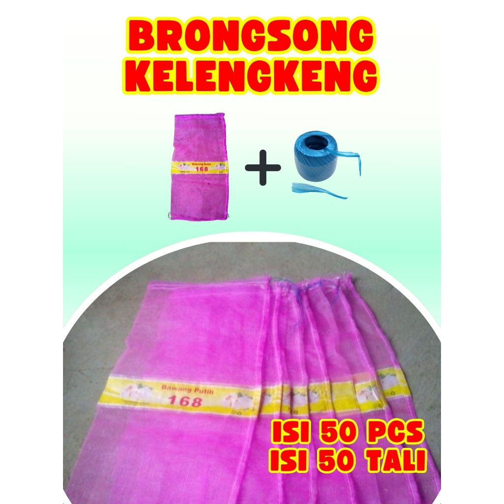 TERJANGKAU  Brongsong Kelengkeng Diamond River isi 50 Pcs dengan Tali