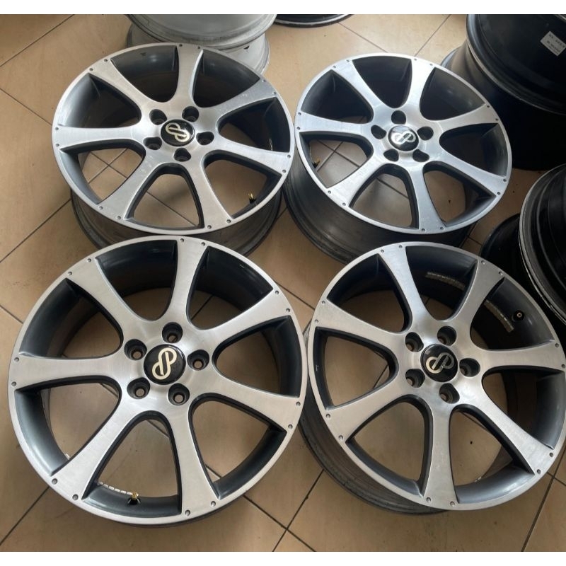 Velg Original OEM HONDA Enkei Odyssey Ring 18. Made in Japan. Lebar 7. Et 55. Pcd 5x114