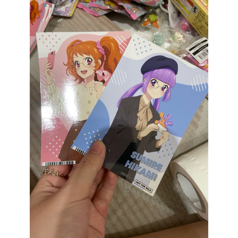 aikatsu Photo card Official Sumire, akari 10 anniversary spring collection