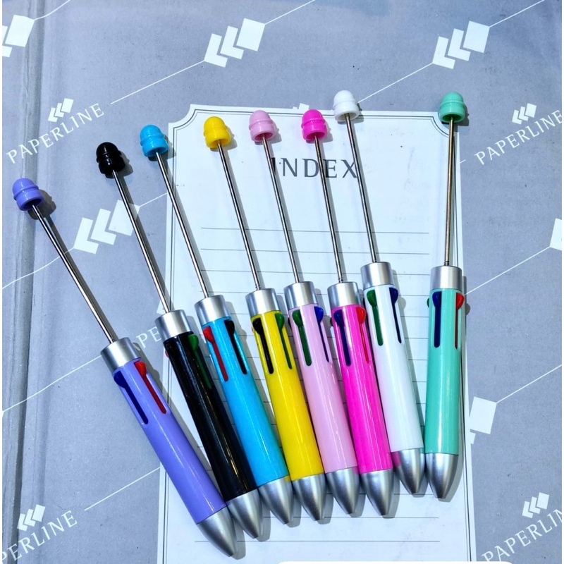 

Pulpen Manik 4 warna bahan aksesoris / bolpen manik manik Accesories / pulpen cetek manik premium / pulpen Mote / Pena Manik Akaseoris