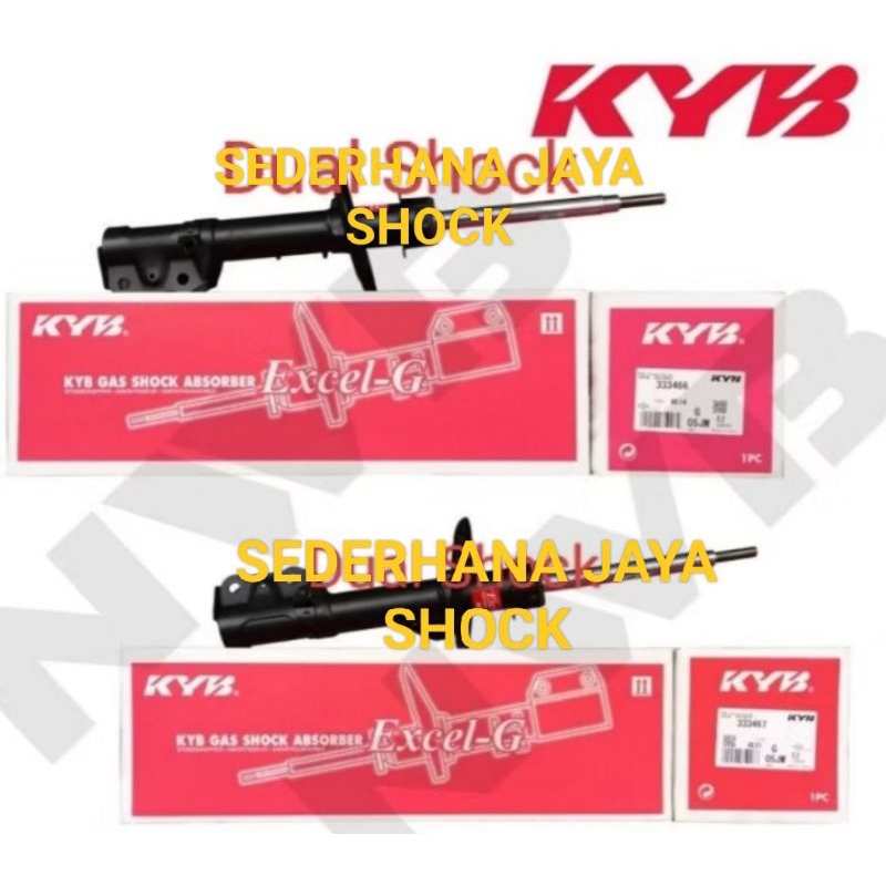 shockbreaker shock absorber Honda jazz old-jazz lama depan merk kyb Excel-G