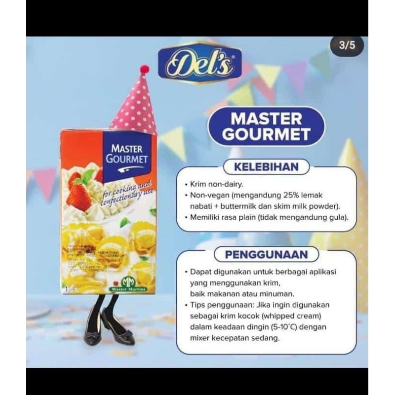 

Master Gourmet cooking cream