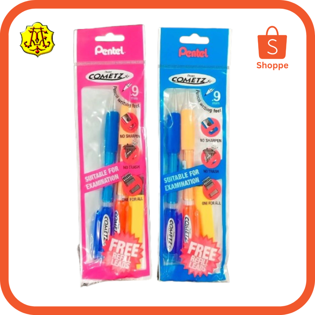 

PENSIL SET PENTEL COMETZ AX119P ISI2+REFILL / CUCI GUDANG MURAH !!!