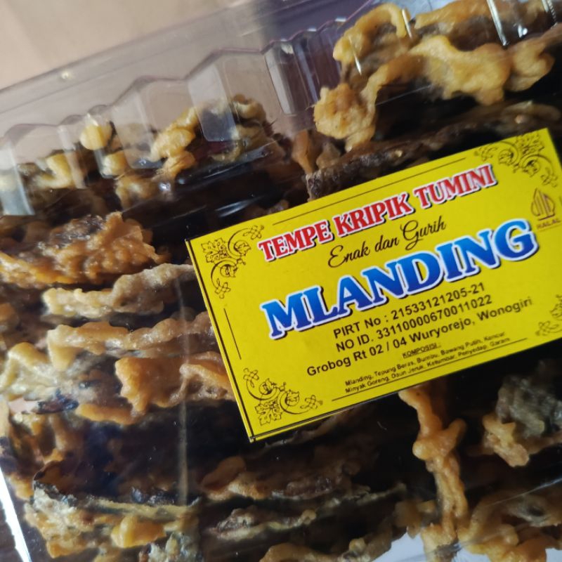 

Kripik mlanding wonogiri,sangat lezat gurih banget