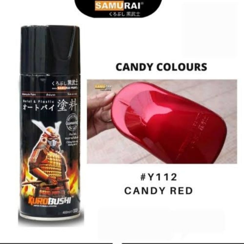 SAMURAI PAINT Candy Red Y112 Merah candy
