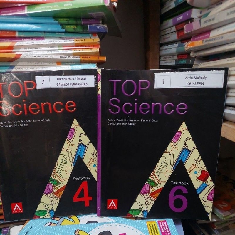 BUKU TOP SCIENCE TEXTBOOK 4 DAN TEXTBOOK 6