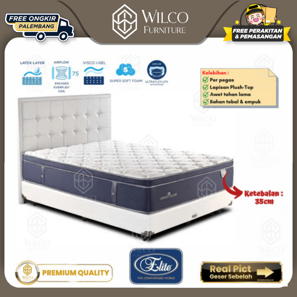 Kasur Springbed Elite Infinity Classy 2023 | Matras kasur Elite Infinity Classy 2023