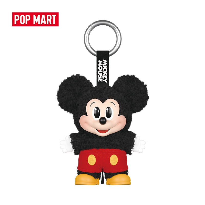 POP MART Disney Mickey Family Cute Together Keychain Series Figures Blind Box