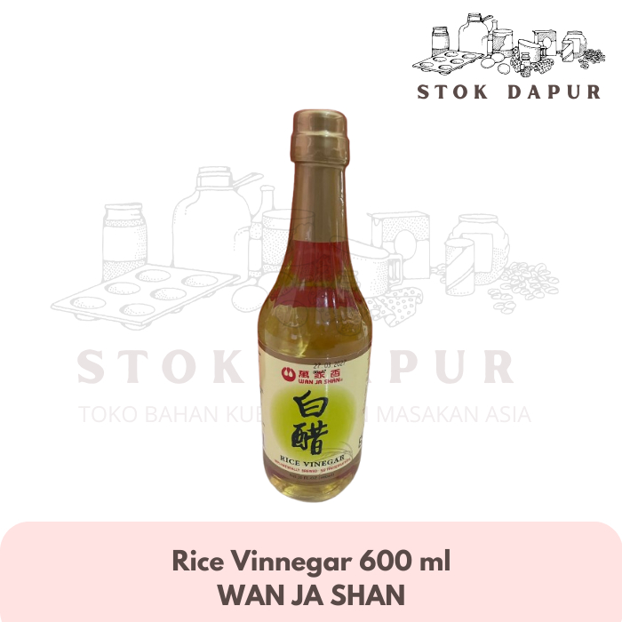 

Wan Ja Shan Rice Vinegar Cuka Beras Rice vinnegar 600 Ml