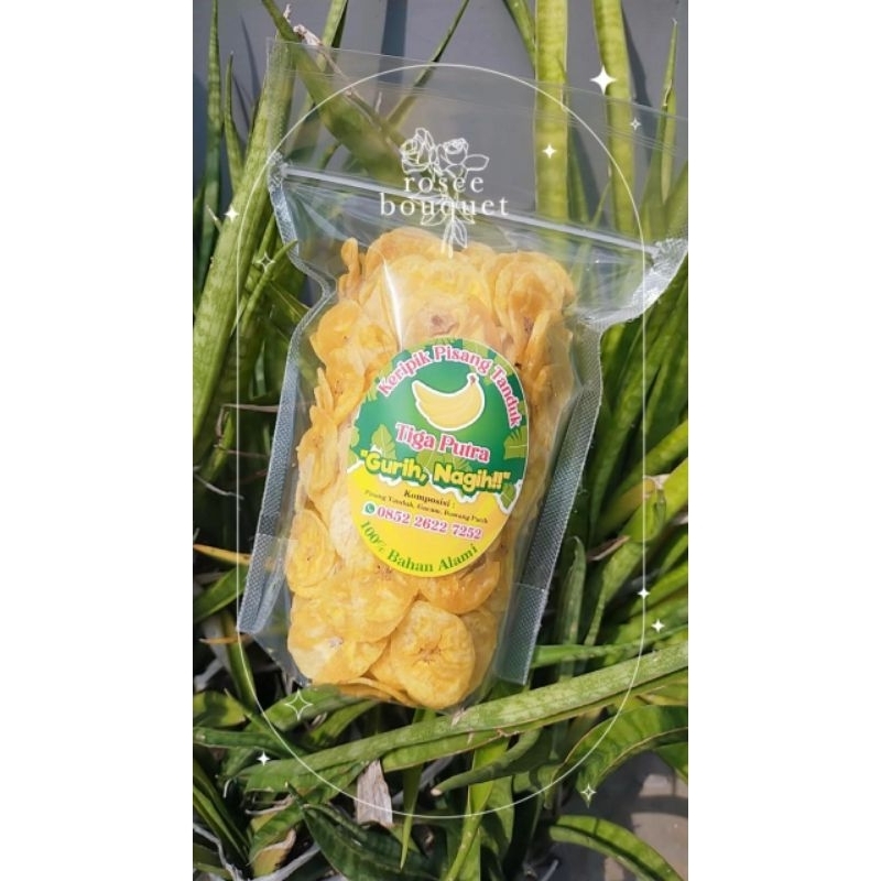 

Keripik Pisang Tanduk Pisang Gebyar original manis asin gurih