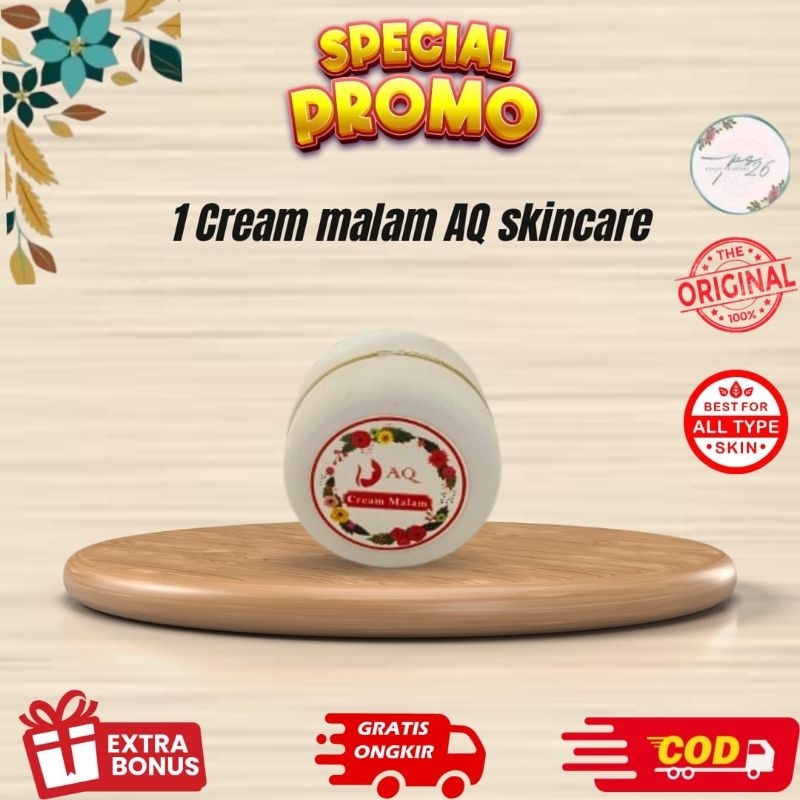NIGHT AQ SKINCARE ORIGINAL PERAWATAN WAJAH GLOWING