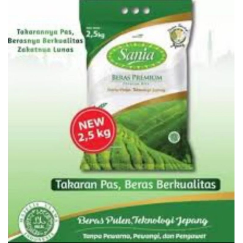 

RB BERAS PREMIUM SANIA 5KG DAN 10KG BERAS SOSOH PULEN