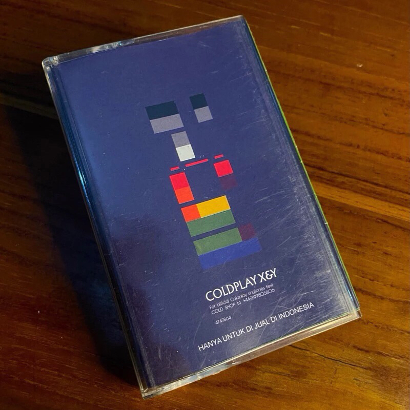 kaset pita coldplay x&y