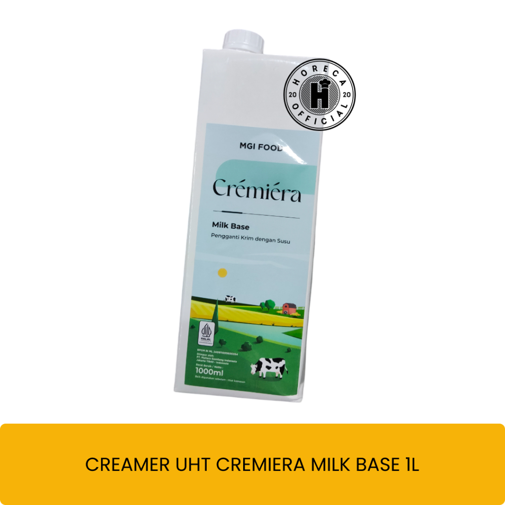 

CREAMER UHT CREMIERA MILK BASE 1L