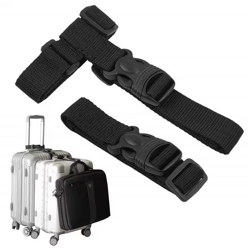 Tali Penghubung Koper Travel Adjustable Pengikat Koper Travel Bags Belt barang