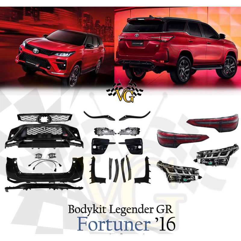 BODYKIT FORTUNER LEGENDER GR