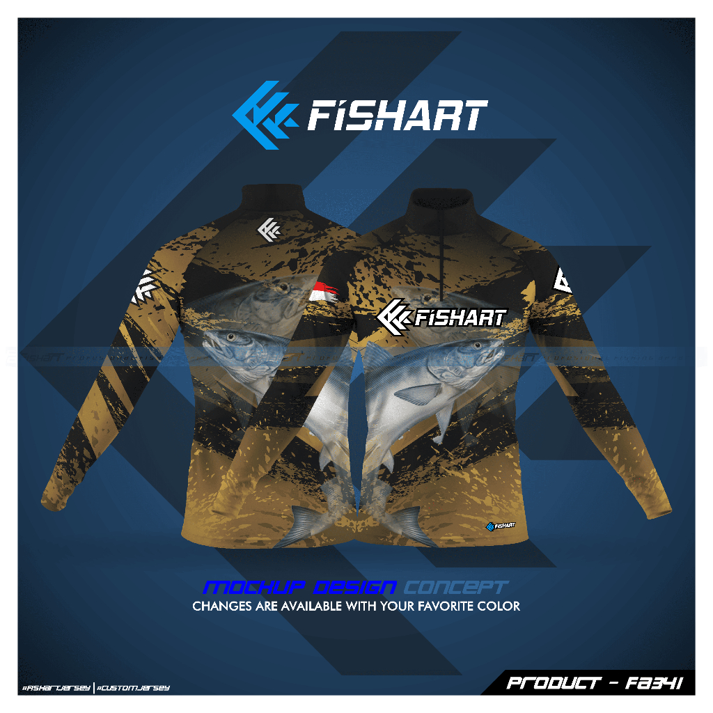 JERSEY MANCING CUSTOM MANCING BANDENG FISHART