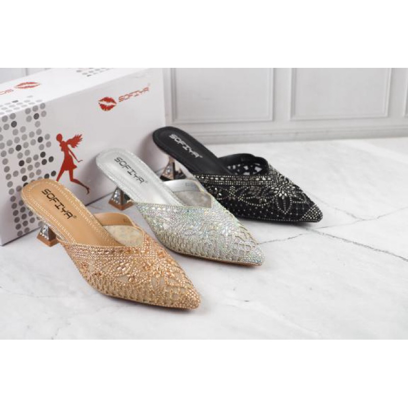 SENDAL SEPATU PESTA WANITA SOFIYA TERBARU BISA COD