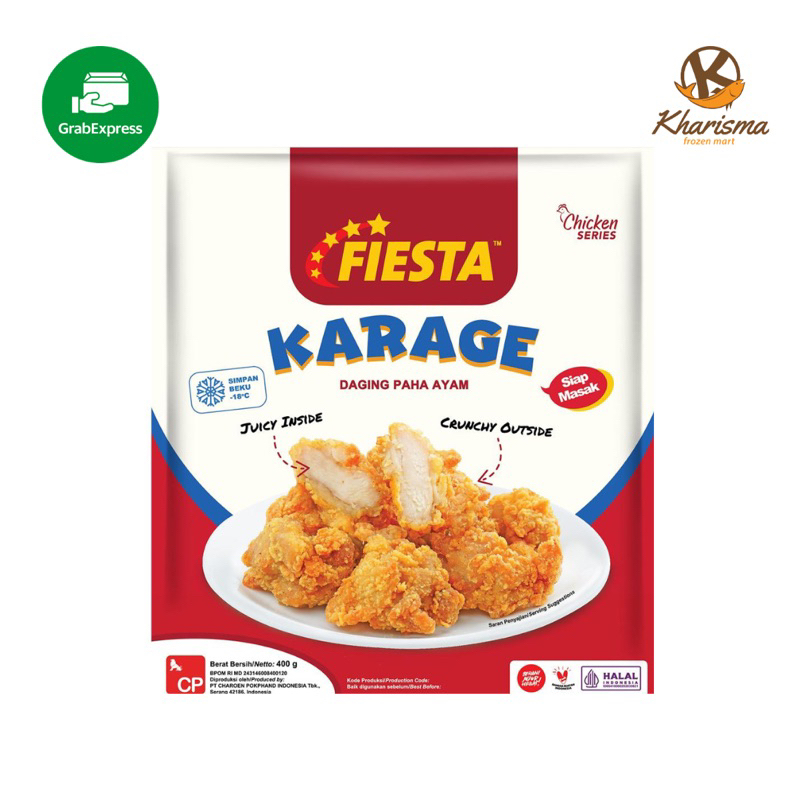 

Fiesta Nugget Ayam Karage Frozen Food 400g (Area Sumbar)