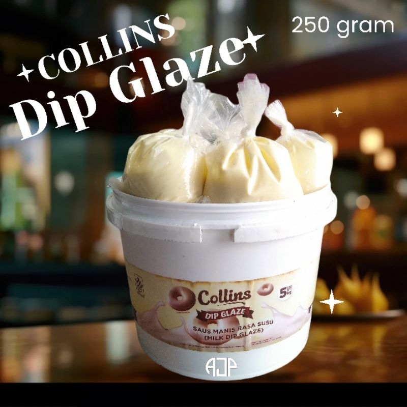 

Collins Dip Glaze Repack 250 gram