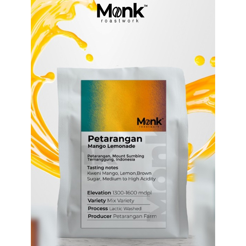 

MONK KOPI ARABIKA PETARANGAN MANGGO LEMONADE | FILTER COFFEE