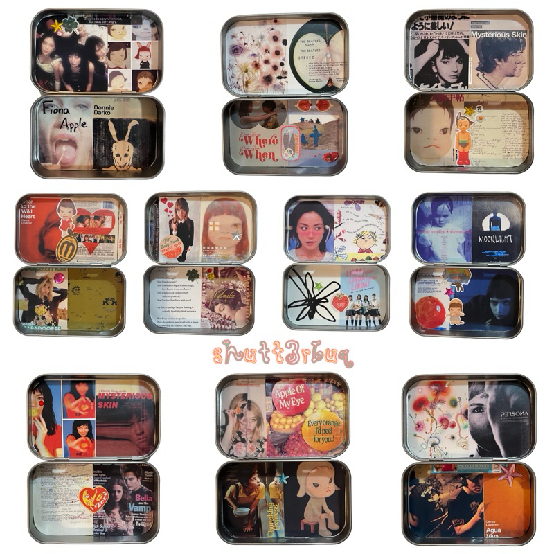 decorated tin wallet / altoids tin case 1st batch