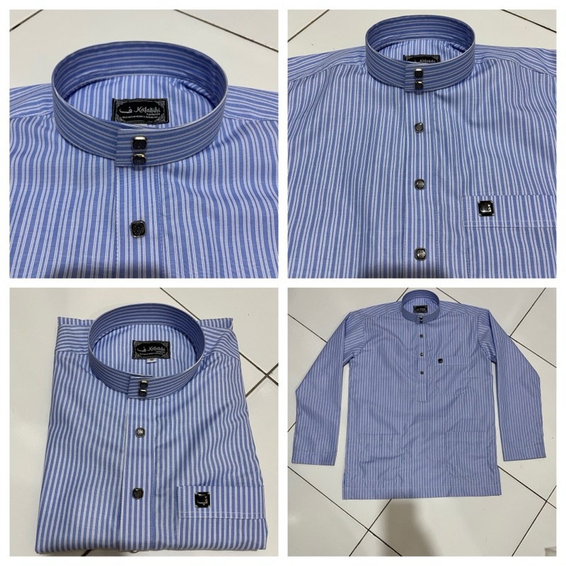 KOKO SALUR VIRAL /KOKO HAIBAH SALUR / KOKO KEMEJA/BAJU MUSLIM MOTIP SALUR/KAFABIHI EXCLUSIVE