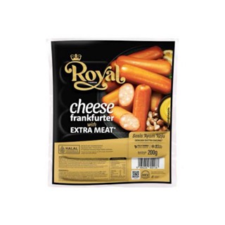 

Belfoods Royal Cheese Frankfurter Sausages 200gr