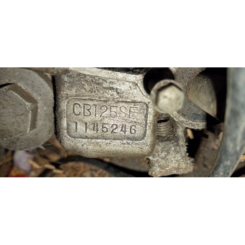 surat + rangka K2 asli bawaan CB 125 SE 1974