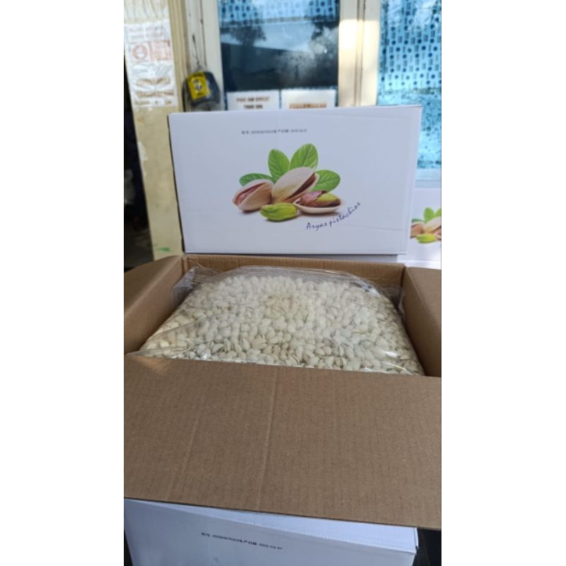 

KACANG PISTACHIO 10KG / KACANG ARAB FUSTUK