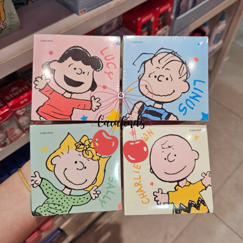 

MINISO x Snoopy‼️Sticky Notes / Memo Pads - Blocks Notes Snoopy Limited Edition (250lembar)